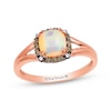 Thumbnail Image 1 of Previously Owned Le Vian Opal Ring 1/10 ct tw Diamonds 14K Strawberry Gold