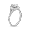 Thumbnail Image 2 of Previously Owned Neil Lane Diamond Engagement Ring 1-7/8 ct tw Pear & Round-cut 14K White Gold - Size 4.5