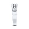 Thumbnail Image 2 of Previously Owned Men's Diamond Wedding Band 1/4 ct tw 10K White Gold