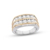 Thumbnail Image 0 of Previously Owned Men's Diamond Band 1 ct tw Round-cut 10K Two-Tone Gold