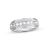 Thumbnail Image 1 of Previously Owned Men's Diamond Wedding Band 1/2 ct tw 10K White Gold