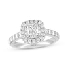 Thumbnail Image 0 of Previously Owned THE LEO Diamond Engagement Ring 1 ct tw Princess & Round-cut 14K White Gold