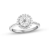 Thumbnail Image 1 of Previously Owned Diamond Engagement Ring 3/4 ct tw Round-cut 14K White Gold