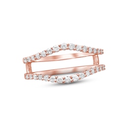 Previously Owned Diamond Wrap Ring 1/2 ct tw Round-cut 14K Rose Gold