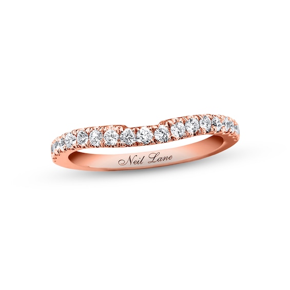 Previously Owned Neil Lane Wedding Band /8 ct tw Diamonds 14K Rose Gold