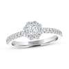 Thumbnail Image 0 of Previously Owned THE LEO Diamond Engagement Ring 1/2 ct tw Round-cut 14K White Gold