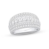 Thumbnail Image 1 of Previously Owned Diamond Anniversary Ring 1 ct tw Round-cut 10K White Gold