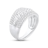 Thumbnail Image 2 of Previously Owned Diamond Anniversary Ring 1 ct tw Round-cut 10K White Gold