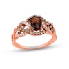 Thumbnail Image 1 of Previously Owned Le Vian Chocolate Quartz Ring 1/4 ct tw Diamonds 14K Gold