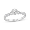 Thumbnail Image 1 of Previously Owned Diamond Engagement Ring 1/4 ct tw Round-cut 10K White Gold