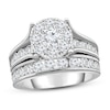 Thumbnail Image 0 of Previously Owned Diamond Bridal Set 2-7/8 ct tw Round-cut 10K White Gold