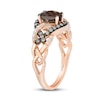 Thumbnail Image 2 of Previously Owned Le Vian Chocolate Quartz Ring 1/4 ct tw Diamonds 14K Gold