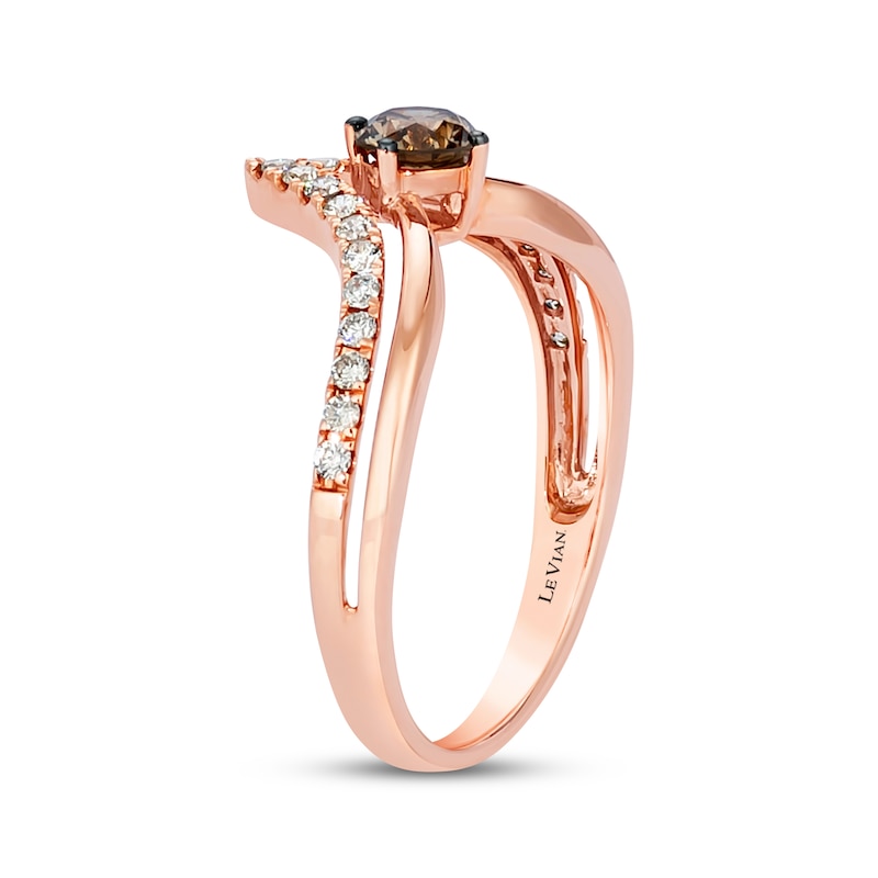 Le Vian Chocolatier Diamond Ring (3/8 ct. t.w.) in 14k Rose Gold