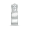 Thumbnail Image 3 of Previously Owned Neil Lane Men's Diamond Wedding Band 1 ct tw Round-cut 14K White Gold