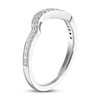 Thumbnail Image 1 of Previously Owned Adrianna Papell Diamond Wedding Band 1/5 ct tw Round-cut 14K White Gold