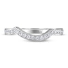 Thumbnail Image 2 of Previously Owned Adrianna Papell Diamond Wedding Band 1/5 ct tw Round-cut 14K White Gold