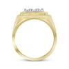 Thumbnail Image 3 of Previously Owned Men's Diamond Ring 1/4 ct tw Round-cut 10K Two-Tone Gold