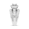 Thumbnail Image 1 of Previously Owned Diamond Engagement Ring 2 ct tw Princess & Round 14K White Gold