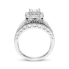 Thumbnail Image 2 of Previously Owned Diamond Engagement Ring 2 ct tw Princess & Round 14K White Gold