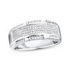 Thumbnail Image 0 of Previously Owned Men's Band 1/2 ct tw Diamonds 10K White Gold