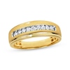 Thumbnail Image 1 of Previously Owned Men's Diamond Wedding Band 1/4 ct tw 10K Yellow Gold