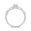 Thumbnail Image 2 of Previously Owned Hallmark Diamonds Engagement Ring 3/8 ct tw Round-cut 10K White Gold