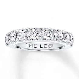 Previously Owned THE LEO Diamond Anniversary Ring 2 ct tw Round-cut 14K White Gold