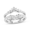 Thumbnail Image 1 of Previously Owned Diamond Enhancer Ring 3/4 ct tw Marquise & Round-cut 14K White Gold