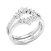 Thumbnail Image 2 of Previously Owned Diamond Enhancer Ring 3/4 ct tw Marquise & Round-cut 14K White Gold