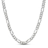 Thumbnail Image 1 of Previously Owned Solid Figaro Chain Necklace Sterling Silver 24&quot;