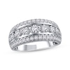 Thumbnail Image 0 of Previously Owned Diamond Anniversary Ring 1 ct tw Round-Cut 10K White Gold