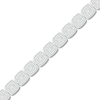 Thumbnail Image 2 of Previously Owned Diamond Cushion Line Bracelet 1 ct tw Round-cut 10K White Gold 7.25&quot;