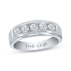 Thumbnail Image 0 of Previously Owned THE LEO Diamond Men's Band 1 ct tw Round-cut 14K White Gold