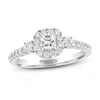 Thumbnail Image 1 of Previously Owned THE LEO Diamond Engagement Ring 3/4 ct tw 14K White Gold