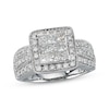 Thumbnail Image 0 of Previously Owned Diamond Ring 1 ct tw Princess-cut 14K White Gold - Size 10.25