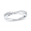 Thumbnail Image 1 of Previously Owned Diamond Wedding Band 1/4 ct tw Round-cut 14K White Gold - Size 4.75