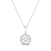 Thumbnail Image 1 of Previously Owned Unstoppable Love Necklace 1/4 ct tw Round-cut Diamond 10K White Gold 19&quot;