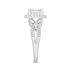 Thumbnail Image 1 of Previously Owned Diamond Engagement Ring 5/8 ct tw Princess-cut 10K White Gold