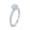 Thumbnail Image 2 of Previously Owned Monique Lhuillier Bliss Diamond Engagement Ring 7/8 ct Round-cut 18K White Gold