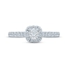 Thumbnail Image 4 of Previously Owned Monique Lhuillier Bliss Diamond Engagement Ring 7/8 ct Round-cut 18K White Gold