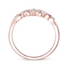 Thumbnail Image 1 of Previously Owned Diamond Contour Ring 1/8 ct tw 14K Rose Gold