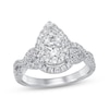 Thumbnail Image 1 of Previously Owned Diamond Engagement Ring 1 ct tw Round-cut 14K White Gold