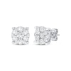 Thumbnail Image 1 of Previously Owned Diamond Fashion Stud Earrings 1 1/2 ct tw Round-cut 10K White Gold