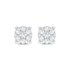 Thumbnail Image 2 of Previously Owned Diamond Fashion Stud Earrings 1 1/2 ct tw Round-cut 10K White Gold