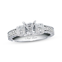 Previously Owned Neil Lane Ring Setting 5/8 ct tw Diamonds 14K White Gold