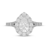 Thumbnail Image 3 of Previously Owned Neil Lane Diamond Engagement Ring 1-7/8 ct tw Pear & Round-cut 14K White Gold