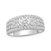 Thumbnail Image 0 of Previously Owned Diamond Engagement Ring 1-1/8 ct tw Round-cut 14K White Gold