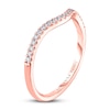 Thumbnail Image 1 of Previously Owned Adrianna Papell Diamond Contour Ring 1/6 ct tw Round-cut 14K Rose Gold