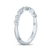 Thumbnail Image 1 of Previously Owned Monique Lhuillier Bliss Diamond Wedding Band 1/2 ct tw Marquise & Round-cut 18K White Gold