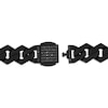 Thumbnail Image 3 of Men's Black Diamond Link Bracelet 1/2 ct tw Black Ion-Plated Stainless Steel 8.50&quot;